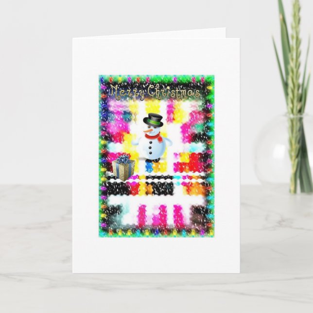 2D julkort för Microsoft märkre Helgkort (Framsida)