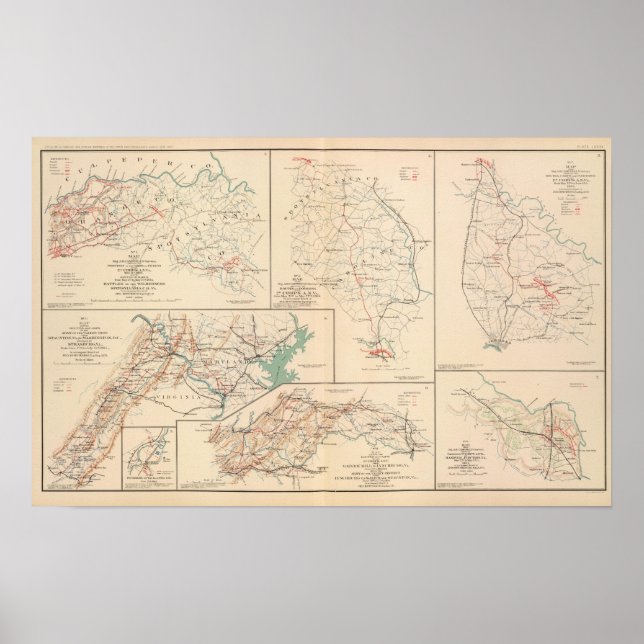 2d Kyrkor AN Va, läger, betor, rutter Poster (Framsidan)