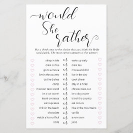 2i1 Över eller Under & Skulle Hon Hellre Duschspel