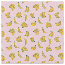 (2in) Coola bananillustration rosa bakgrund