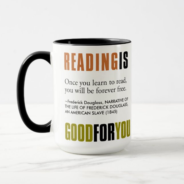 2LP Frederick Douglass Mugg (Vänster)