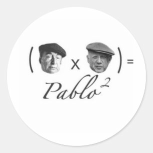 2na Pablos Runt Klistermärke