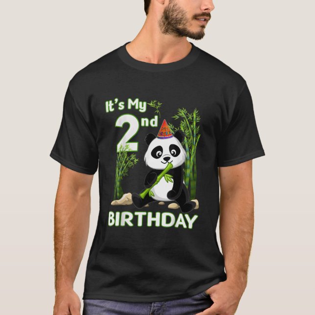 2Nd 2 Py Animal Panda T Shirt (Framsida)