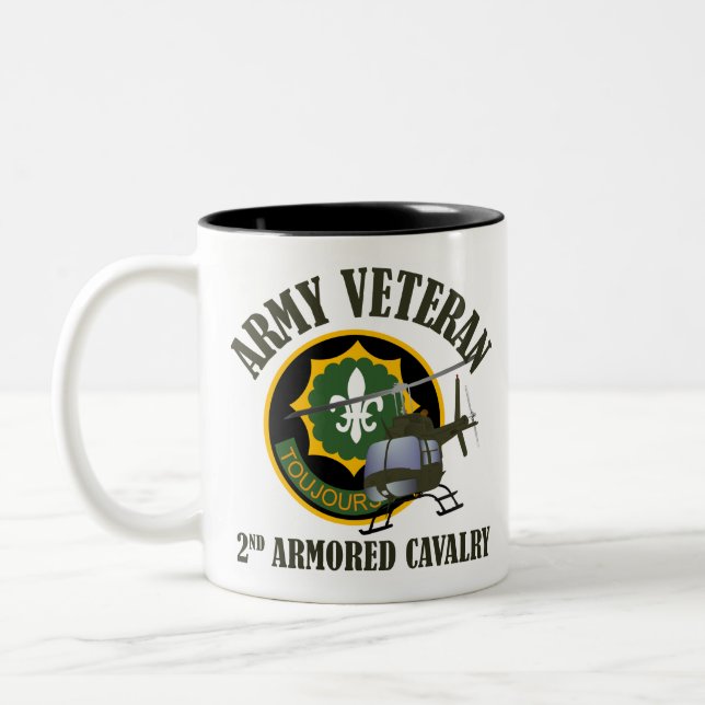 2nd ACR med OH-58 Två-Tonad Mugg (Vänster)