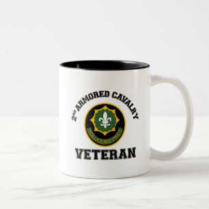 2nd Acr-Vet - högskolastil Två-Tonad Mugg