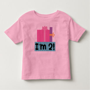2nd Årig Tshirtgåva för födelsedag 2 Tee
