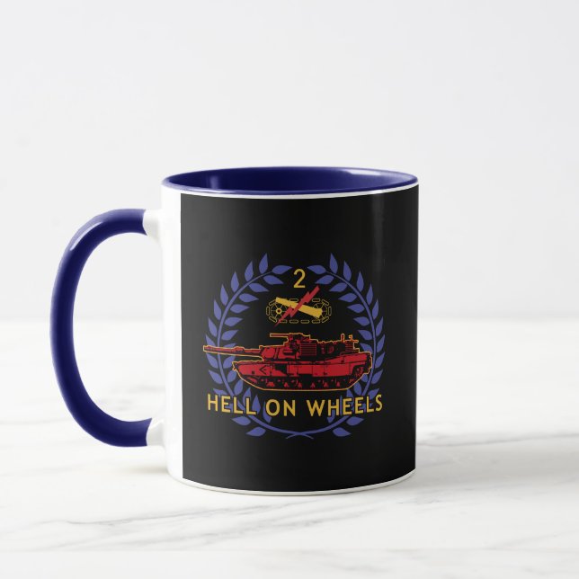 2nd Armored Division: America's Iron Fist Mugg (Vänster)