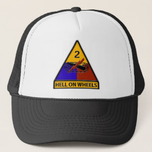 2nd Armored uppdelning Truckerkeps