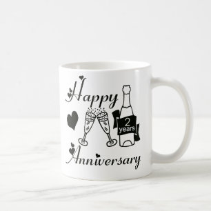 2nd. Årsdag Kaffemugg