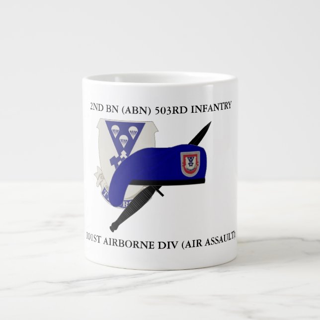 2ND BATTALION (ABN) 503RD INFANTRY JUMBO MUGG (Framsidan)