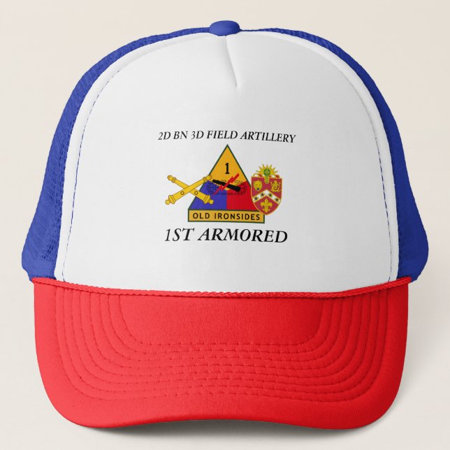 2ND BN 3RD FÄLT ARTILLERY HAT KEPS (Framsida)