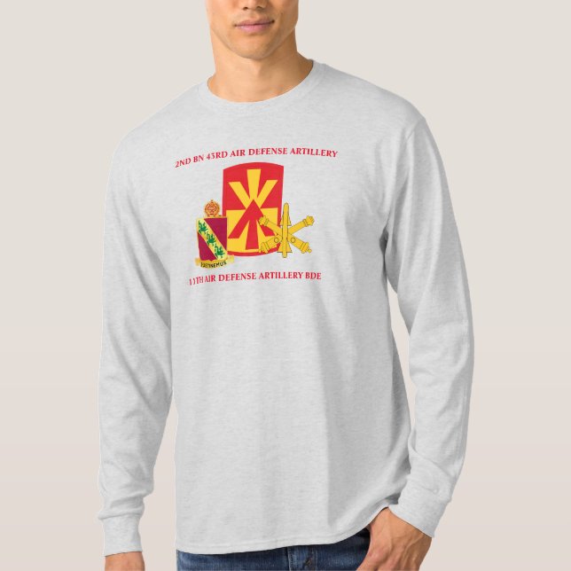2ND BN 43RD LUFT SVARSKONTROLL  T SHIRT (Framsida)