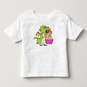 2nd födelsedag för drakemuffin t shirt