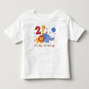 2nd födelsedag för Safari T Shirt