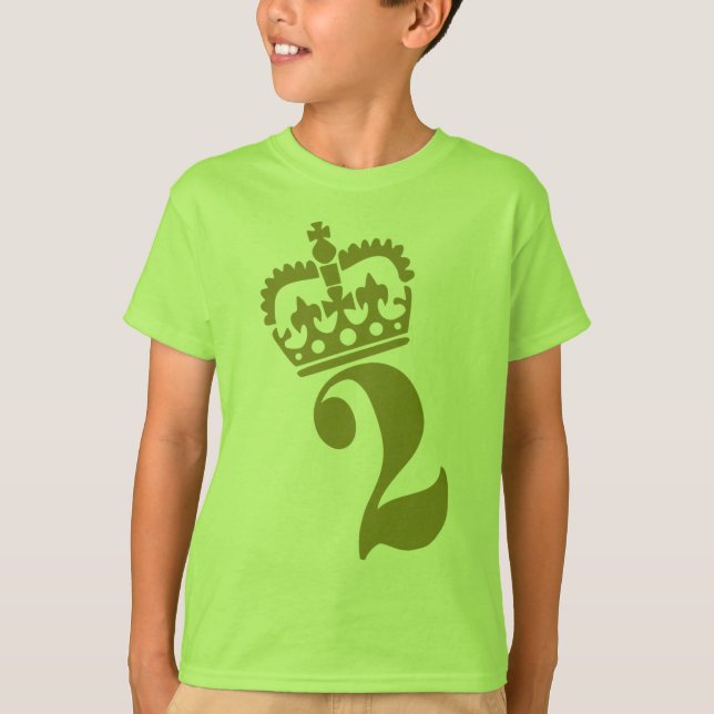 2nd Födelsedag T Shirt (Framsida)