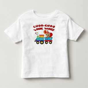 2nd födelsedagbjörntåg tee shirt