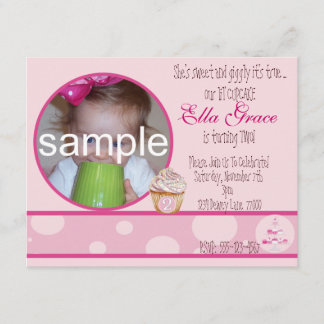 2nd Födelsedaginbjudan Inbjudningar