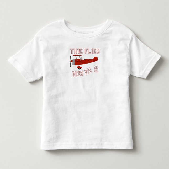 2nd Födelsedagskjorta Tee Shirt (Framsida)