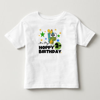 2nd födelsedagT-tröja och gåvor för Hoppy groda T Shirt