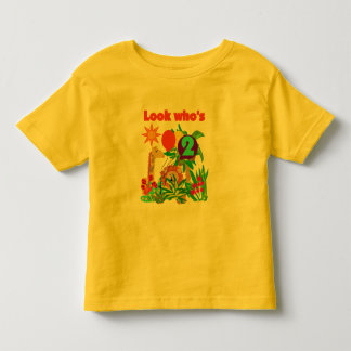 2nd födelsedagT-tröja och gåvor för Safari T-shirt