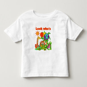2nd födelsedagT-tröja och gåvor för Safari Tee