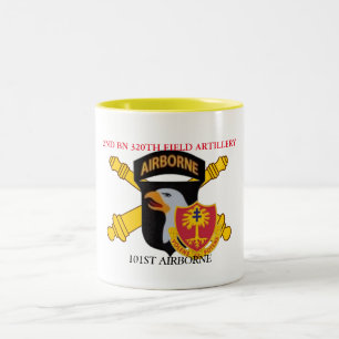 2ND För 320TH 101ST ABN för BATALJON MUGG