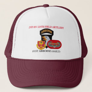 2ND För 320TH 101ST LUFTBURNA HATT FÄLTARTILLERI Keps