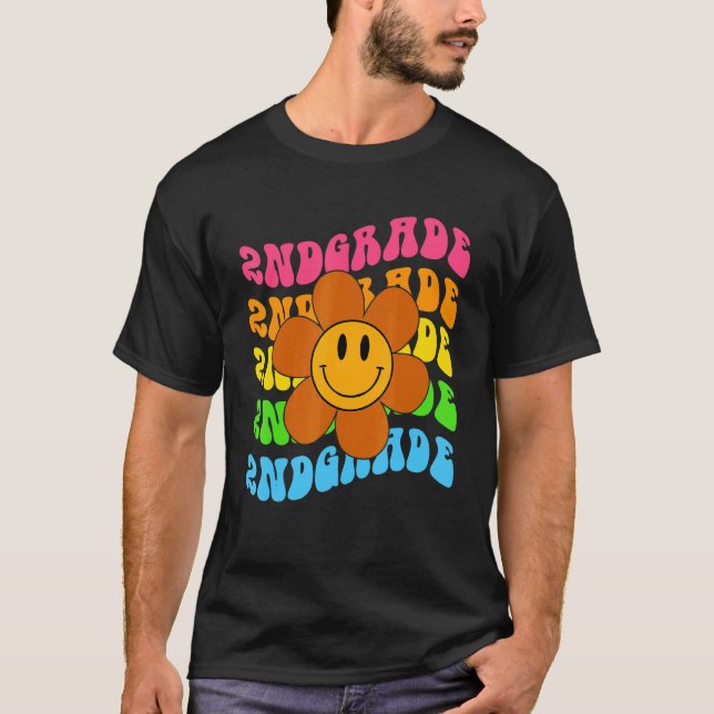 2nd Grade Back To School T Shirt (Framsida)