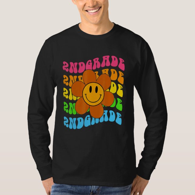 2nd Grade Back To School T Shirt (Framsida)