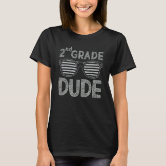 2nd Grade Kille Andra Klass Lärare Elever Tillbaka T Shirt