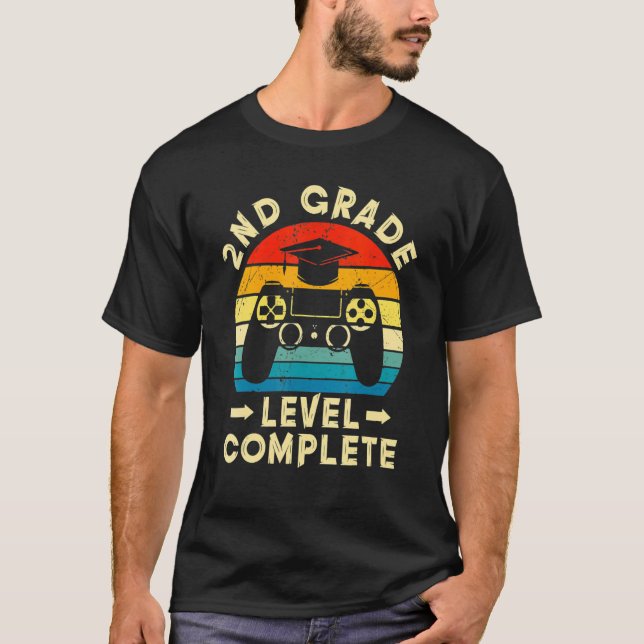 2nd Grade Level Complete Last Day Of School 2023 G T Shirt (Framsida)