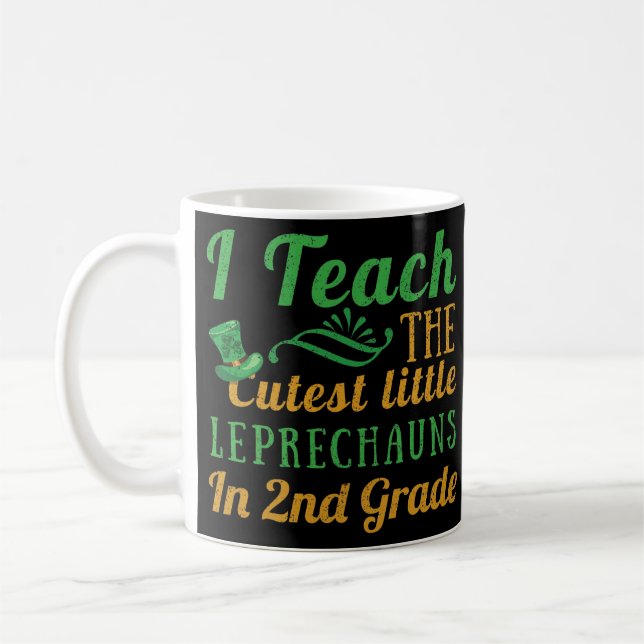2nd Grade Teacher Leprechauns Teach Saint Patricks Kaffemugg (Vänster)