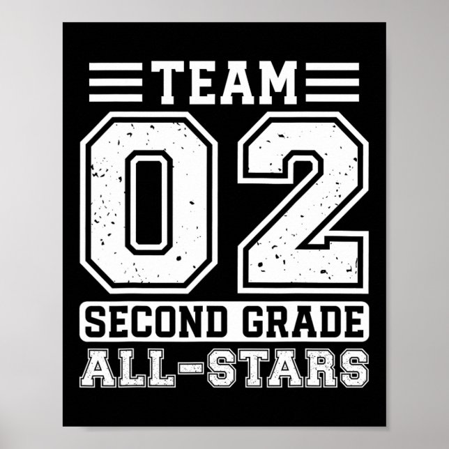 2nd Grade Team Andra Klass Ck Till Skolan  Poster (Framsidan)