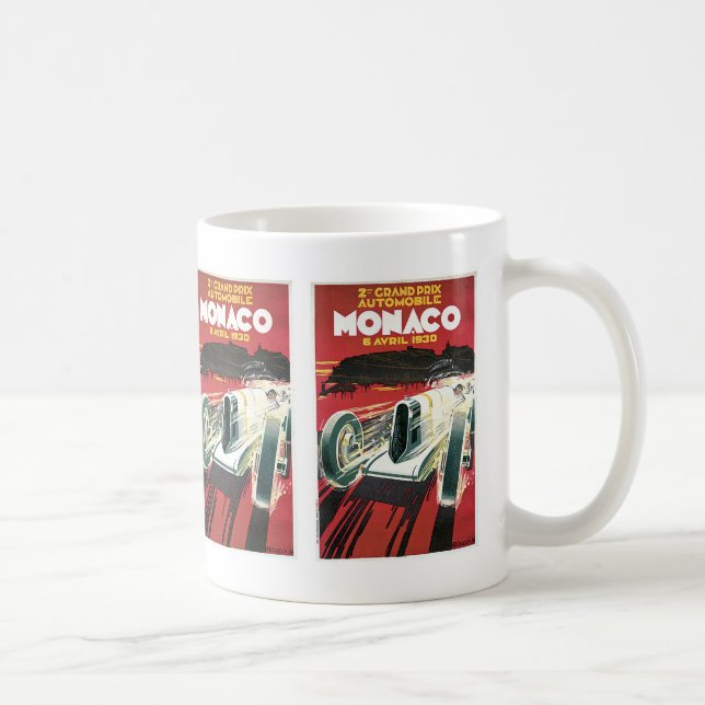 2nd Grand prix de Monaco Kaffemugg (Höger)
