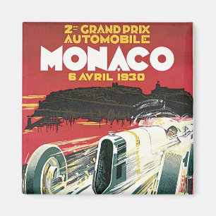 2nd Grand prix de Monaco Magnet