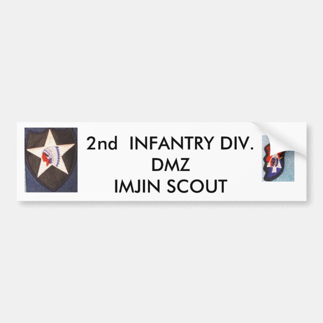 2nd Inf Div 001, 2nd Inf Div 002, 2nd INFANTERI… Bildekal (Framsidan)