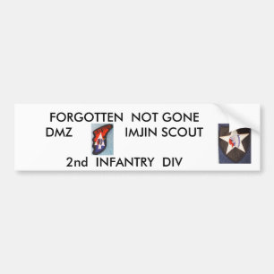 2nd Inf Div Imjin spanar Bildekal