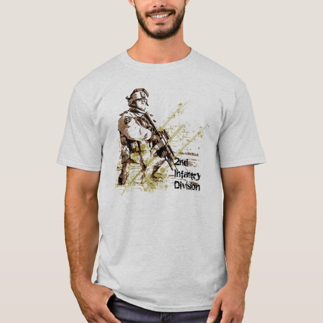 2nd infanteri tee (Framsida)