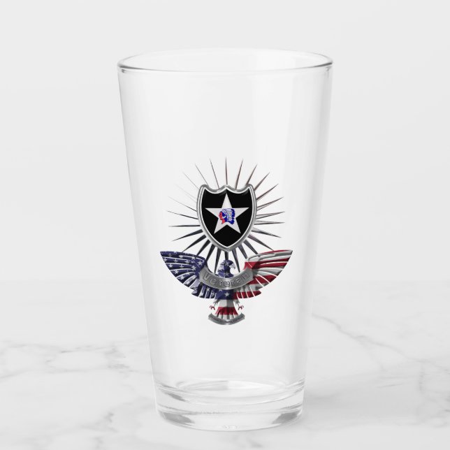 2nd Infanteridivisionen Cool Eagle Glaskopp (Framsida)