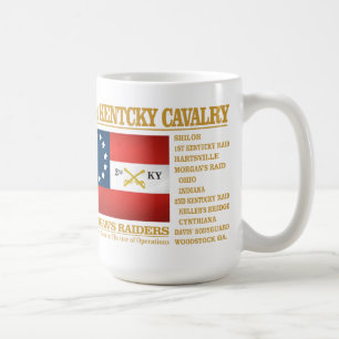 2nd Kentucky kavalleri (BA2) Kaffemugg