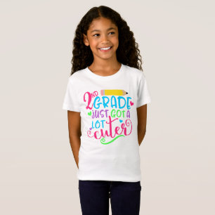 2nd Klassen fick precis ett lott mer gullig back Tee Shirt