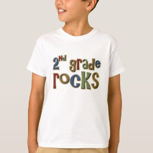 2nd Klassstenar understöder T Shirt