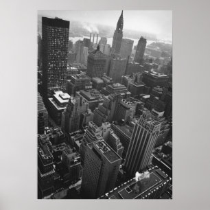 2nd Maj 1961:  Den Chrysler byggnaden i New York Poster