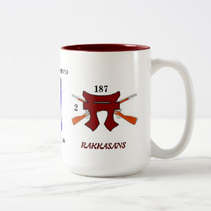 2nd Mugg för 187. infanteri för Bn 193.
