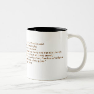 2nd Mugg för rättelseThomas Jefferson grundlägg