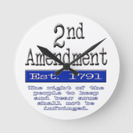 2nd Rättelse Rund Klocka