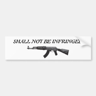 2nd Rättelsebildekal - AK-47 Bildekal