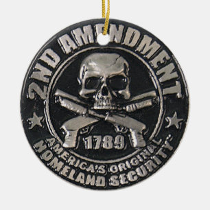 2nd Rättelsemedalj Julgransprydnad Keramik