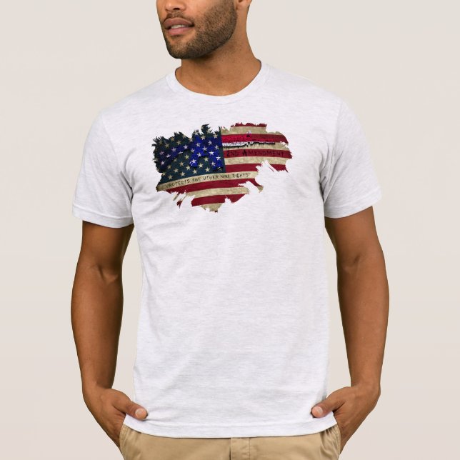 2nd Rättelsen skyddar den annan rättigheter T Shirt (Framsida)