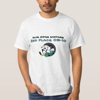 2nd ställe för blåttkantbantams tee